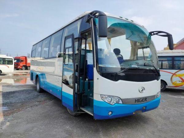 China Used Mini Bus KLQ6896 39 Seats Euro IV Yuchai Engine Used Higer Bus supplier