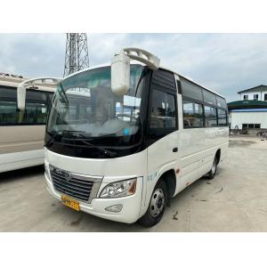 China Used Mini Coach 2018 Year Air Conditioner Front Engine 19 Seats Dongfeng Bus DFA6601 Sliding Window supplier