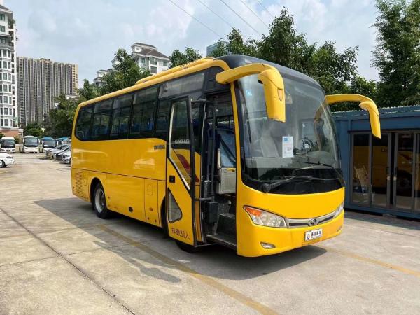 China used passenger bus second hand kinglong 33 seats rhd lhd passenger transportation bus for sale supplier