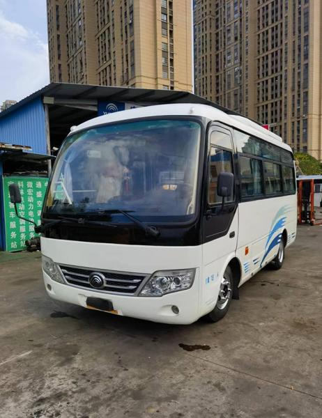 China used passenger bus second hand yutong bus travelling city bus 19 seats mini bus for sale supplier