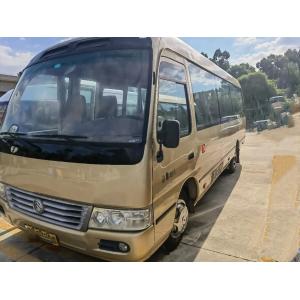 China Used Small Bus 28 Seats Front Engine 7 Meters Air Conditoner 5250kg Curb Weight 150hp Golden Dragon XML9729 supplier