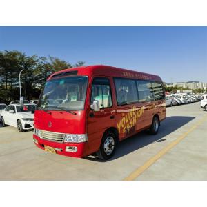 China Used Small Bus Used Golden Dragon Bus XML6601J15 Front Engine 19 Seats 2020 Year supplier