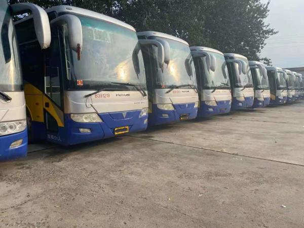 China Used Tour Bus Brand Foton Used Foton Bus 51seats Yuchai Rear Engine High Quality Bus 243kw supplier
