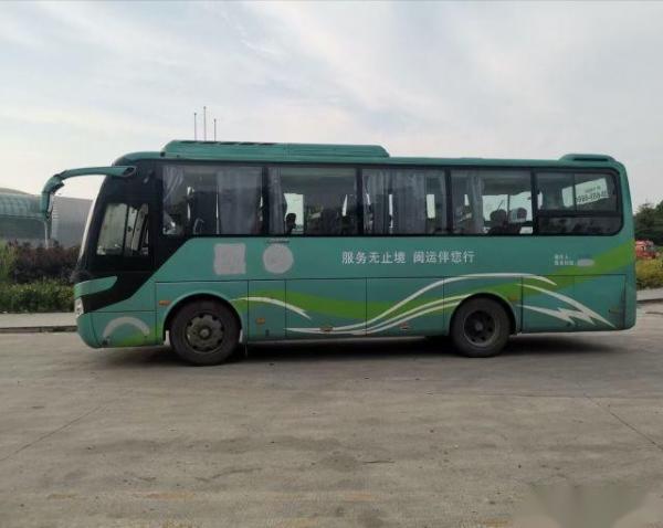 China Used Tour Bus Yutong ZK6858 34 Seats Steel Chassis Air Suspension Yuchai 162kw supplier