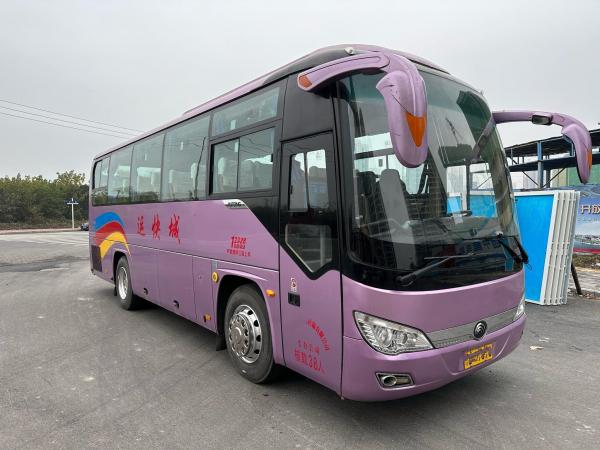 China Used Tour Bus ZK6908 Yutong Bus 2017year Rear Engine Bus 38seater Plate Spring Suspension supplier