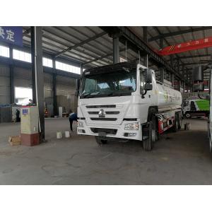 China Used Tri Axle Trucks Howo Water Tanker Truck 20m³ 6×4 Drive Mode supplier