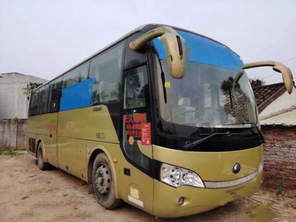 China Used Urban Buses Tourism Used Diesel LHD Sightseeing Buses 41 Seats Yuchai EURO III Coach Buses supplier
