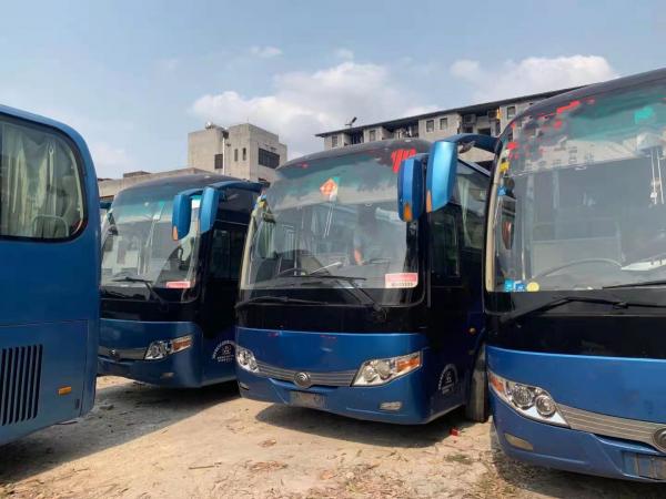 China Used Yutong Bus ZK6107 Used Passenger Bus 41 Seats Double Doors Used Coach Bus Steel Chiassis Low Kilometer supplier