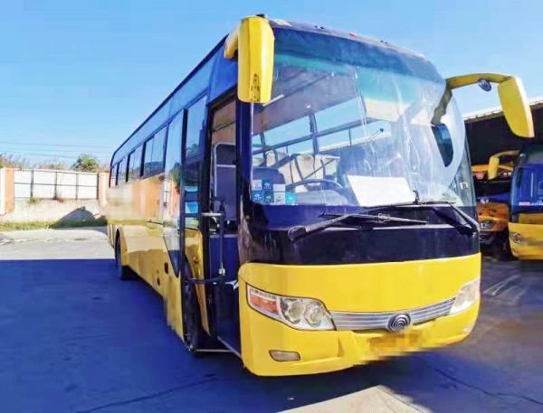 China Used Yutong Bus Zk6110 60 Seats Yuchai Rear Engine 2+3 Layout LHD Tour Coach supplier
