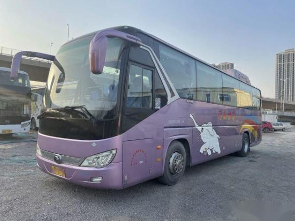 China Used Yutong Bus ZK6119 CNG WP.270 Engine Airbag Chassis Double Doors 47 Seats Retarder supplier