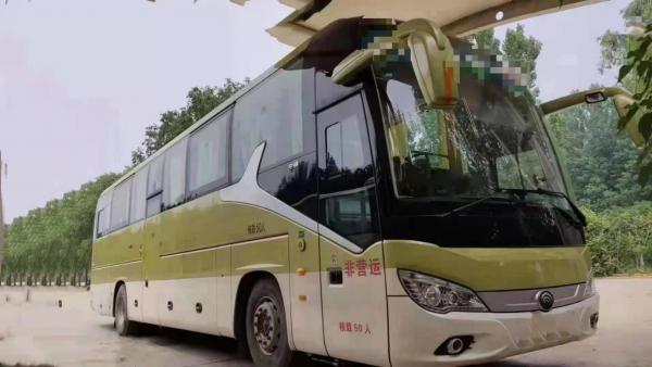 China Used Yutong Bus ZK6120HQ5Y 50 Seats 2020 Year Manual Used Diesel Bus For Passenger supplier