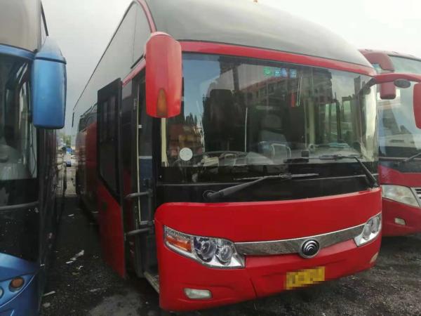 China Used Yutong Coach ZK6127 55 Seats Left Seerting Airbag Chassis Rear Engine Euro III Used Tour Bus for Africa supplier