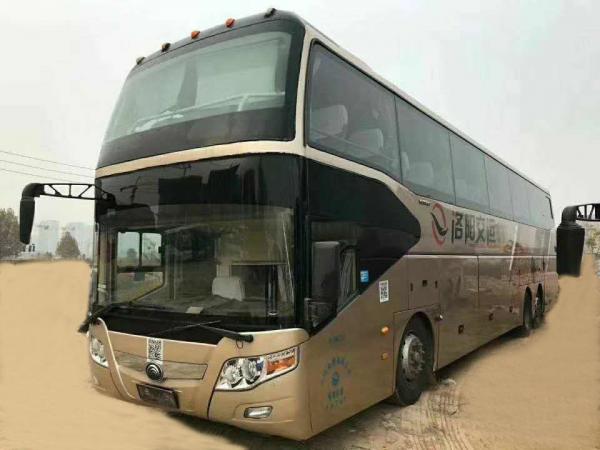 China Year 2013 Wechai 400 Used YUTONG Buses Electronic Door With 67 Seats supplier