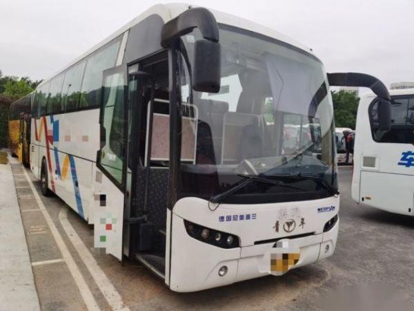 China YOUNGMAN JNP6108 39 Seats WP 199kw Rear Engine Bus Used Passenger Bus Airbag Chassis Left Steering Leather Seats supplier