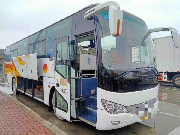 China Yutong Luxury ZK6119 Used Bus 50 Seats 2017 Year Airbag Chassis supplier