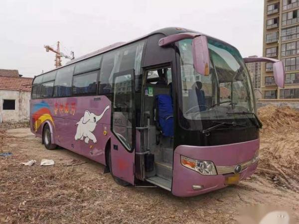 China Yutong ZK6107 Used Coach Bus For Africa Steel Chassis 47 Seats Left Steering Euro III Good Condition Low Kilometer supplier