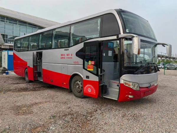 China ZK6127 Used Yutong Coach Bus Air Bag Suspension 55seats Two Doors supplier