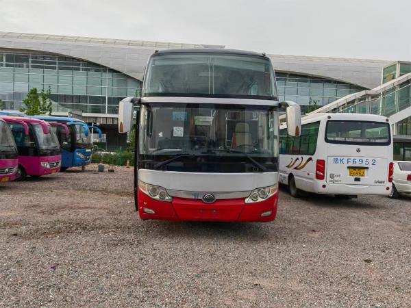 China ZK6127H 2015 Year Used Yutong Buses 45Seats Coach With Diesel Engine LHD Steering supplier