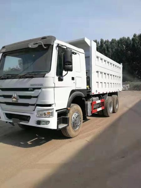 China ZZ3317N3867 Used Dump Truck 8*4 12 Tyres Tipper Truck With Right Hand Drive supplier