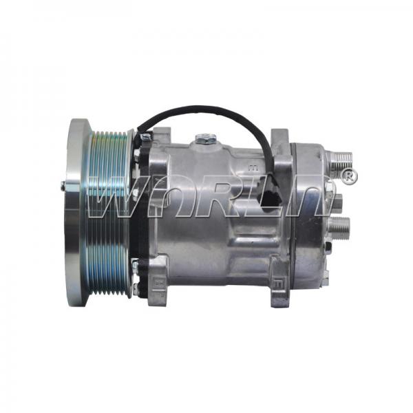 China 7H15 8PK Variable Displacement Compressor For Caterpillar New Holland SD7H154637 supplier