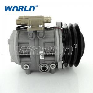 China Car Air Conditioner Truck Compressors For Toyota Coaster Bus 10P30B 2PK Model 447180-2340/447220-8987/447220-1031 supplier
