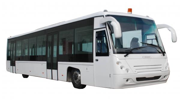 118kW 2300rpm Airport Apron Bus Xinfa Airport Equipment With Adjustable Seats