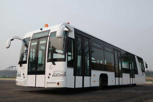 Adjustable Seat Airport Transfer Bus , Front Axle MERCEDES BENZ 733.W14 Left Hand Drive Bus