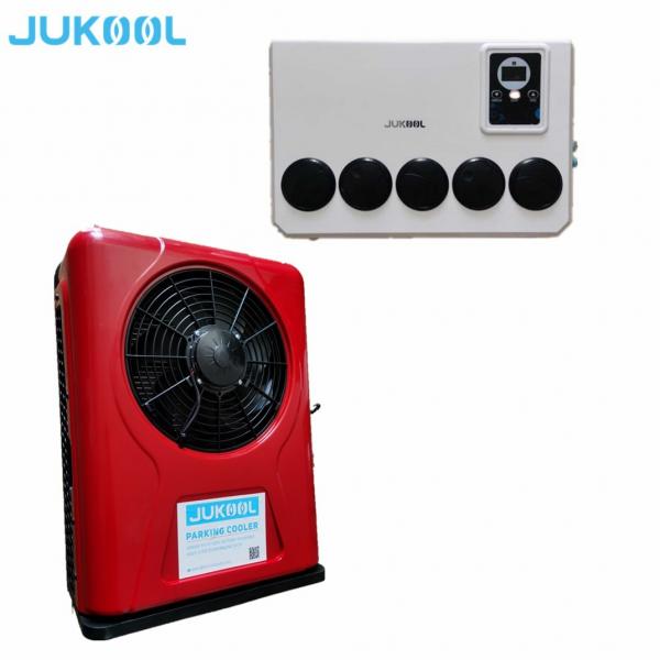 Red DC24V 950W Forklift Air Conditioner