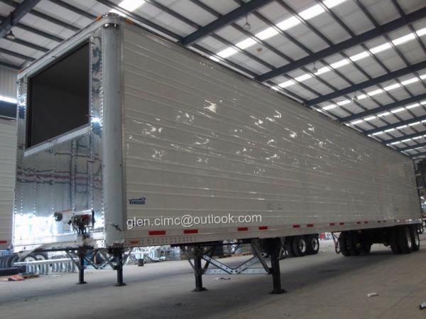 Refrigerated Semi-trailers- 3 Axles, Reefer Trailers, Aluminum Refrigerator, 3-Axles Reefer Semi-trailer, Box Trialers