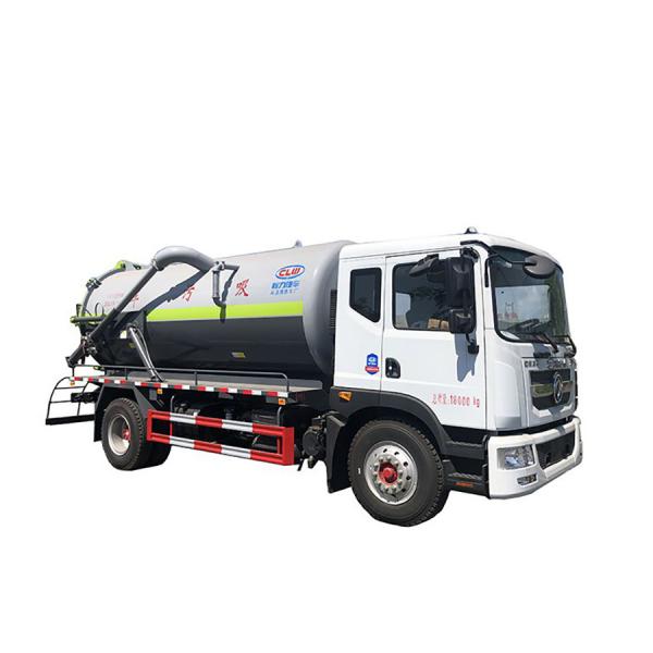 13.2 Cbm Municipal Sanitation Truck 15 – 20T Sewage Suction Tanker Truck