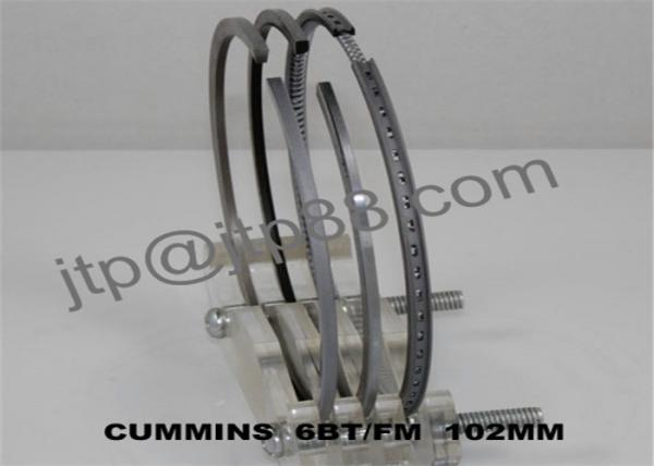 Spare Parts Piston Ring Kits 102mm DIA With Boron – Copper Chrome Cast Iron Alloy