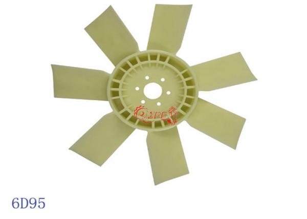Excavator spare parts engine cooling fan 6D95 6D105 600-625-6580 fan blade with 7 blades for PC200-3 PC200-5 PC100-3