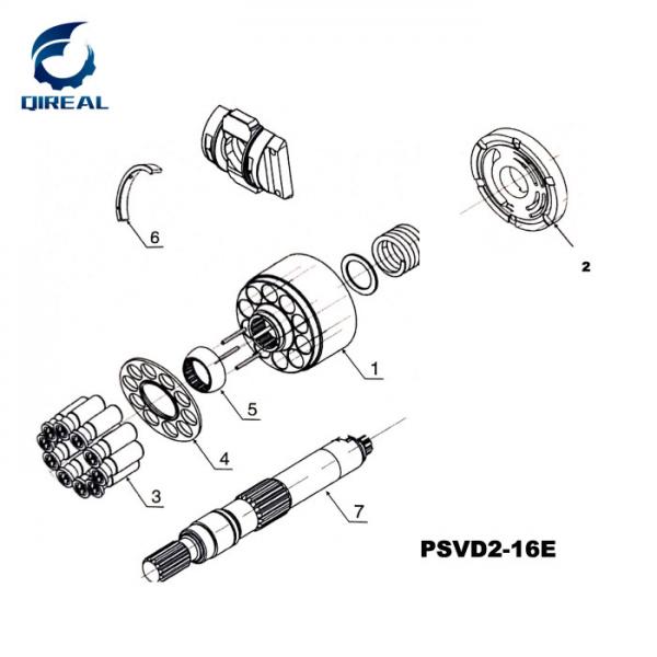 Hydraulic Pump Parts PSVD2-13E PSVD2-16E PSVD2-17E PSVD2-19E PSVD2-21E PSVD2-26E PSVD2-27E PSVD2-57E