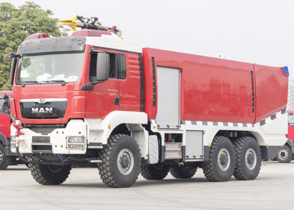 6×6 ARFF Aircraft Fire Fighting Truck with 10T Water & 1T Foam