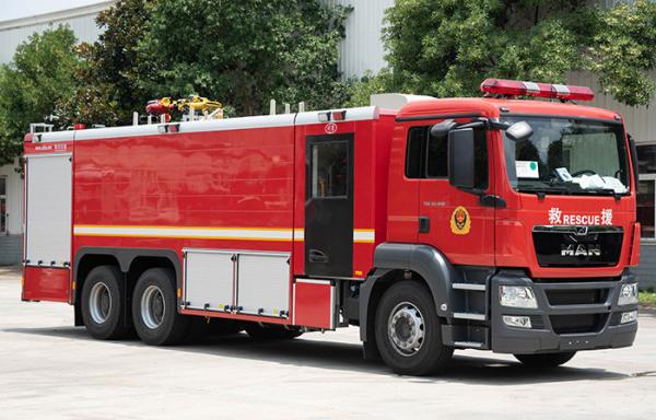 Heavy Duty Fire Truck with 16000L Water & Foam and MAN Chassis