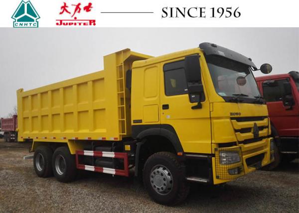 Heavy Duty 30 Tons Sinotruk HOWO 6×4 Dump Truck Excellent Engine Low Fuel Consumption