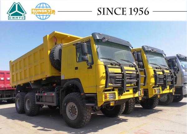 Sinotruk 6×6 HOWO Dump Truck Cargo Truck 371HP Engine