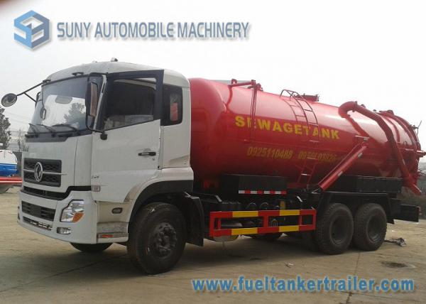 6×4 Dongfeng Vacuum Tank Truck 20M3 20000L Sewer Suction Cart