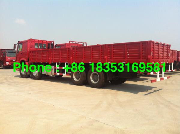 371hp 8×4 LHD Euro 2 50T Howo 7 Heavy Cargo Truck