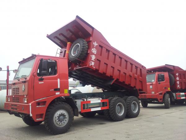6×4 70 Coal Mining Dump Truck Sinotruck Howo Heavy Duty Tipper Trucks