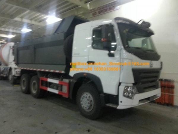 A7 Sinotruk 6×4 U Type 20m3 Sand Tipper Truck 40-50t Load Capaicty Lhd 10 Tires