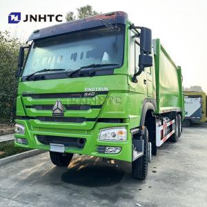 HOWO 6×4 Garbage Truck Compactor Euro 2 Waste Disposal Garbage Rear Loader Truck Green Diesel Model New