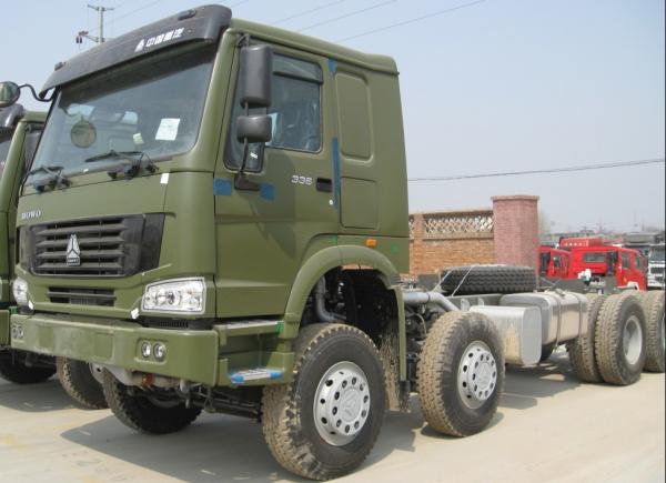 Howo 8×8 All Wheel Drive Vehicle Heavy Cargo Truck Euro III Engine Energy Saving