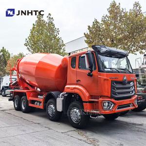 Howo Concrete Cement Mixer Truck 8X4 380HP 12 Wheel Euro 2 4 High Quality