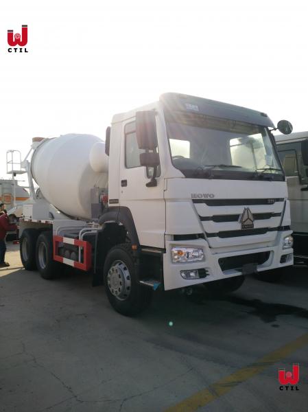 11m3 Howo Concrete Mixer Truck 10 Wheels 12 Cubic Meters