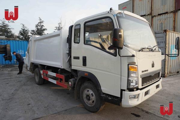 6CBM light duty Rubbish Collecting Vehicle Compactor Garbage Truck