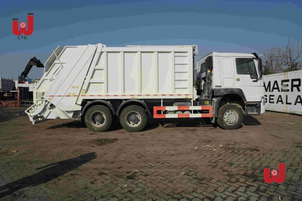CCC 6×4 Compactor Garbage Truck Waste Management Euro 3