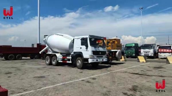 Used Howo 6×4 10 Wheels 10 Cubic Meters Concrete Mixer Truck