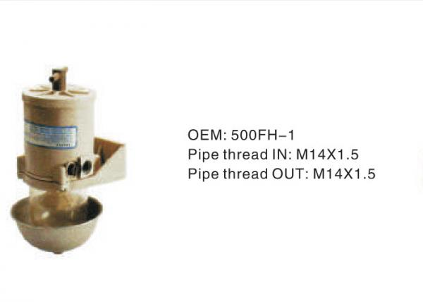 Spare Parts Hydraulic Tank Filter 500FH-1 Pipe Thread IN M14×1.5 Pipe Thread Out M14×1.5