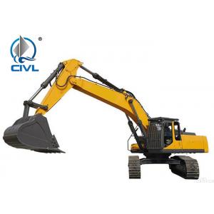 25Ton XCMG XE245C Hydraulic Crawler Excavator Yellow Color High Productivity